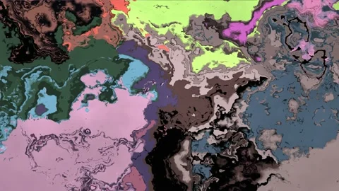 Distorted digital ink drawing movements Stockbeeldmateriaal 124680289