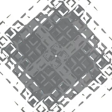 Distorted Filter White Background Broken Abstract Blurry Effect Inspired Ve.. Illustrazione stock
