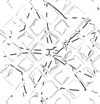 Distorted Filter White Background Broken Abstract Blurry Effect Inspired Ve.. Illustrazione stock