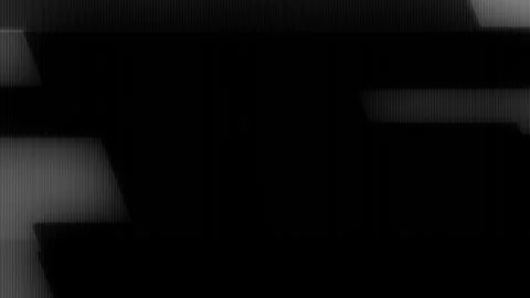 Distorted  Glitch Damaged Geometrical Figure Rotation Screen Motion Background Stock Footage 199451683