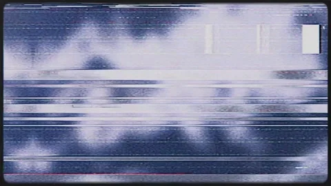 Distorted Grain Glitch Motion Loop Stock Footage 322608673