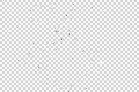 Distorted, high-contrast black and white image resembling digital static Stock Photos