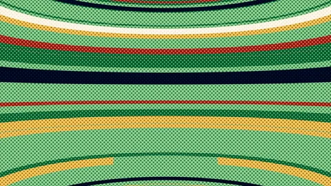 Distorted lens sow moving lines and in seamless pattern. Stock Footage 232806209