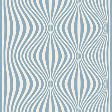 Distorted lines square background. Groovy color lines abstract background Stock Illustration