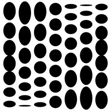 Distorted mesh, grid geometric element. Irregular mosaic visual element Stock Illustration