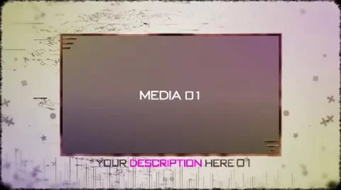 Distorted Move After Effects stock