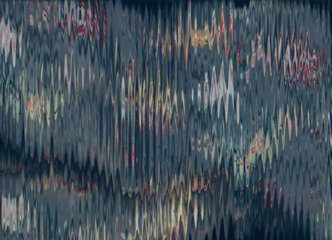 Distorted screen signal error dot pixel pattern 库存照片