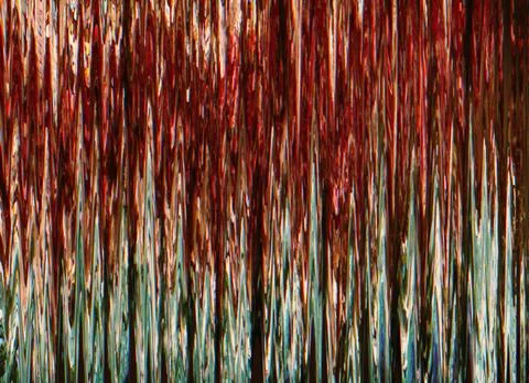 Distorted screen signal error glitch lines Stock Photos