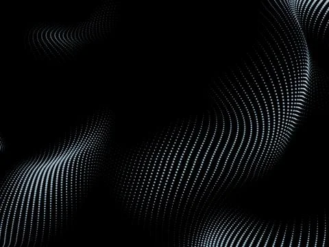 Distorted Screen Texture Stock Illustration