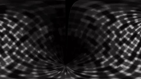 Distorted square patterns moving in dark abstract background Stock Footage 336782735