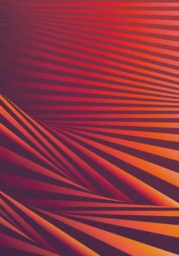 Distorted Striped Space Red Vertical Background イラスト素材