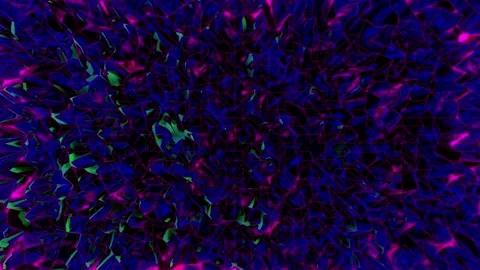 Distorted texture animated with 125 BPM beat Stock Footage 320620310