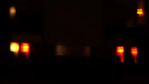 Distorted Truck Lights 스톡 동영상 136039881