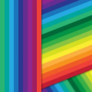 Distorted vertical colorful stripes 스톡 일러스트