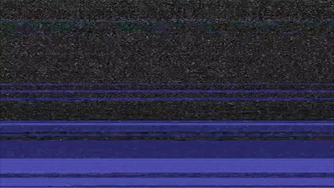 Distorted VHS Background with Static Noise Vídeo Stock 279675269