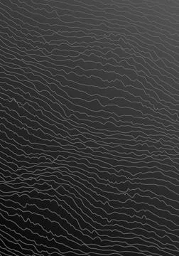 Distorted Vibrating Lines Black White Gradient Vertical Background Stockillustratie