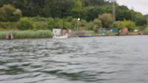 Distorted view of a boat ride Stock Footage 317783374