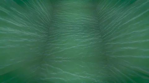 Distorted water ripples with reflections Stock Footage 64853961