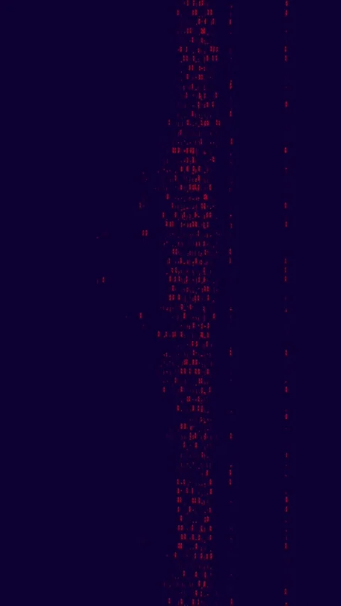 Distortion Effect Wave Loop Vertical Stock Footage 331079466