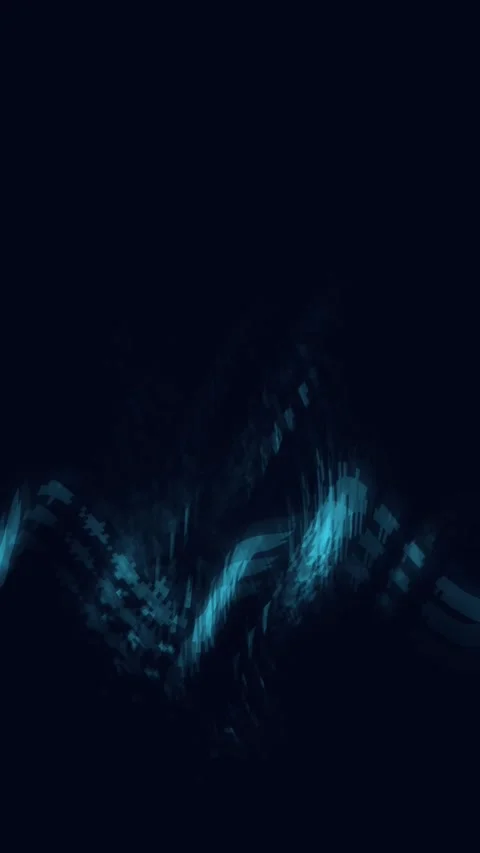Distortion Effect Wave Loop Vertical Video stock 331096817