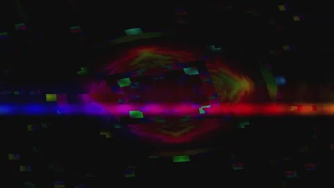 Distortion Effect Wave Loop Wide Stock Footage 331078628