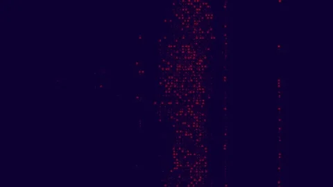 Distortion Effect Wave Loop Wide Video stock 331079464