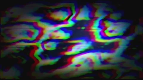 Distortion Effect Wave Loop Wide Stock Footage 331097355