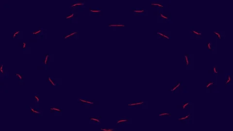 Distortion Effect Wave Loop Wide Stock Footage 331097359