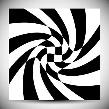 Distortion effects on various patterns. Geometric deformed textured series Stock Illustration