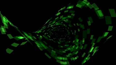 Distortion energy field,a binary internet tunnel.glass,Lens-surface,twist,drop, Video stock 1039127