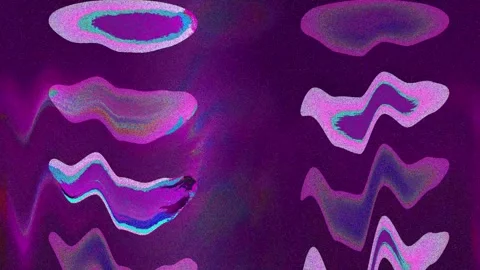 Distortion Noise Loop Wave Widescreen Stock Footage 331082036