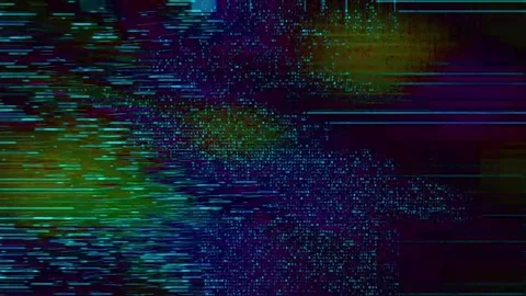 Distortion Noise Loop Wave Widescreen Stock Footage 331094811