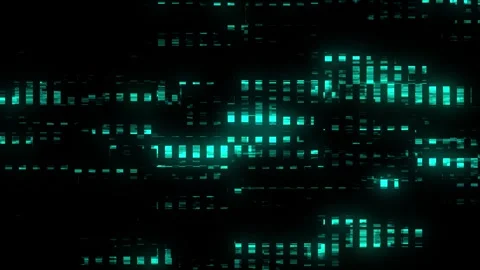 Distortion screen glitch effect Digital  noise background Hacked computer 스톡 동영상 272587212