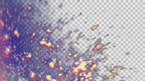 Distortion Transitions, set of  Light transitions Stock Footage 68676757