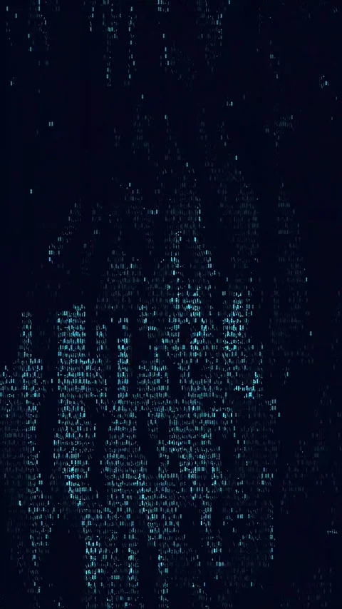 Distortion Wave Visual Background Vertical Stock Footage 331094086