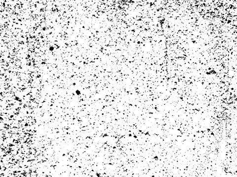 Distress black and white vector texture of a concrete wall 스톡 일러스트