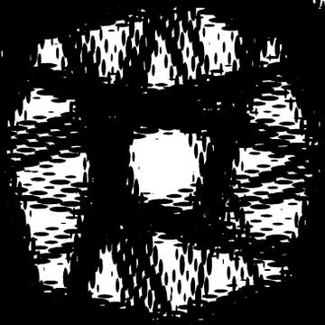 Distress Halftone Background Stock Illustration
