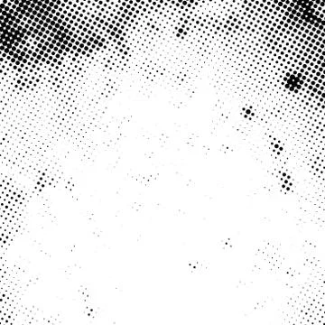 Distress Halftone Texture Stock Illustration
