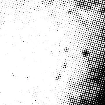 Distress Halftone Texture Stock Illustration