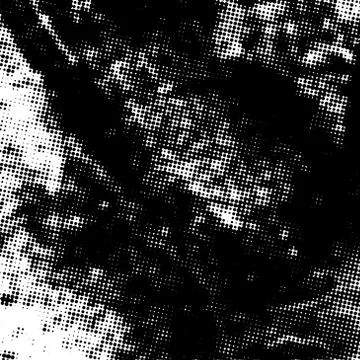 Distress Halftone Texture Illustrazione stock