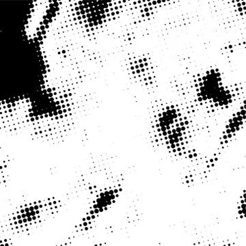 Distress Halftone Texture Stock Illustration