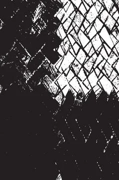 Distress Ovelay Texture Stock Illustration
