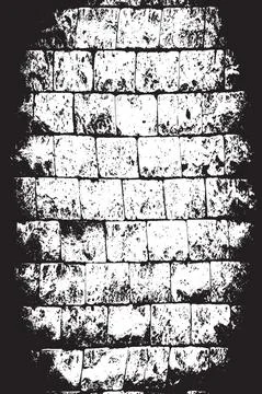 Distress Ovelay Texture Stock Illustration