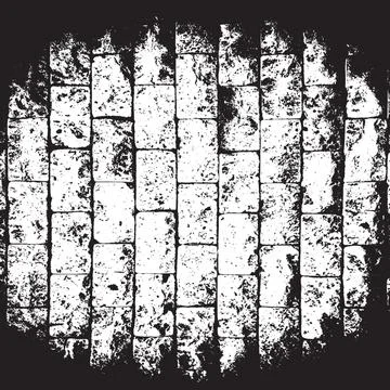 Distress Ovelay Texture Stock Illustration