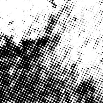 Distress Overlay Halftone Stock Illustration