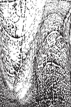 Distress Overlay Texture Illustrazione stock