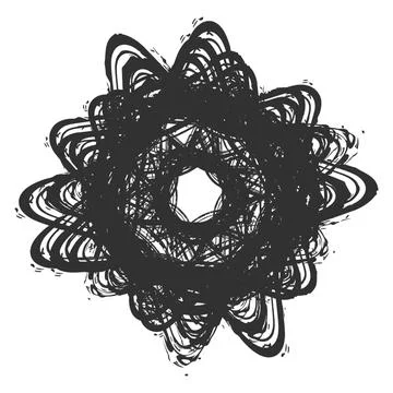 Distress Overlay Texture Stock Illustration