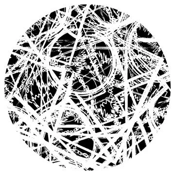 Distress Overlay Texture Illustrazione stock