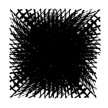 Distress Square Frame Illustrazione stock
