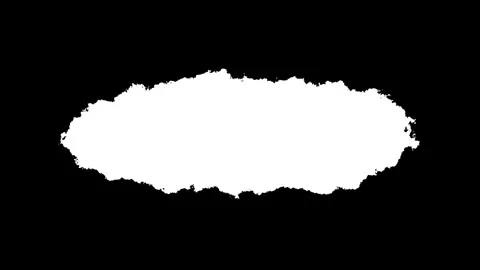 Distressed black brush stroke vector for dynamic design projects, Watercolo.. Video stock 311377412